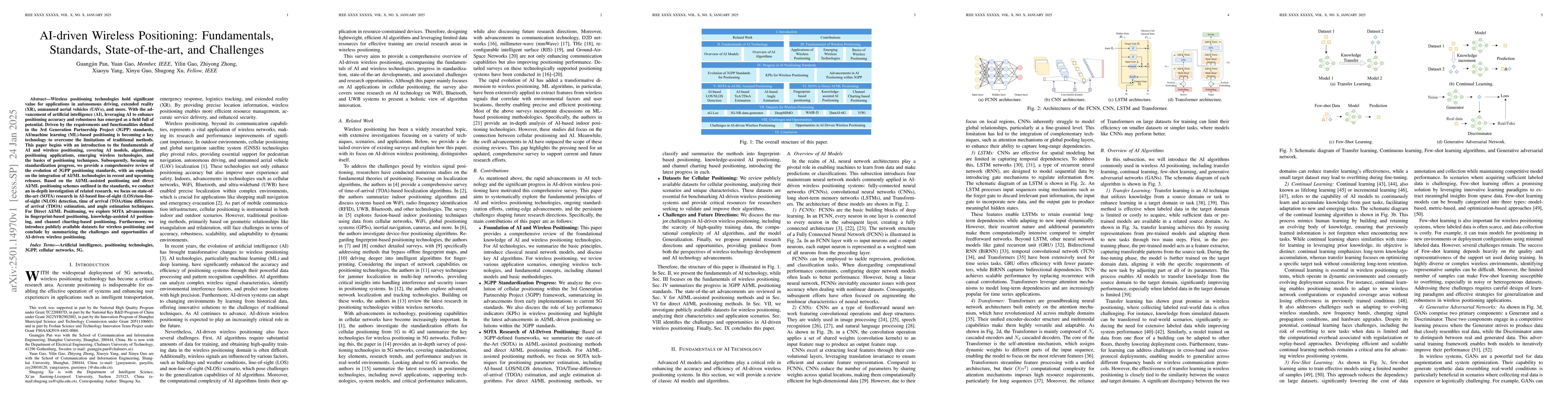 Thumbnail for AI-driven Wireless Positioning: Fundamentals, Standards,
  State-of-the-art, and Challenges