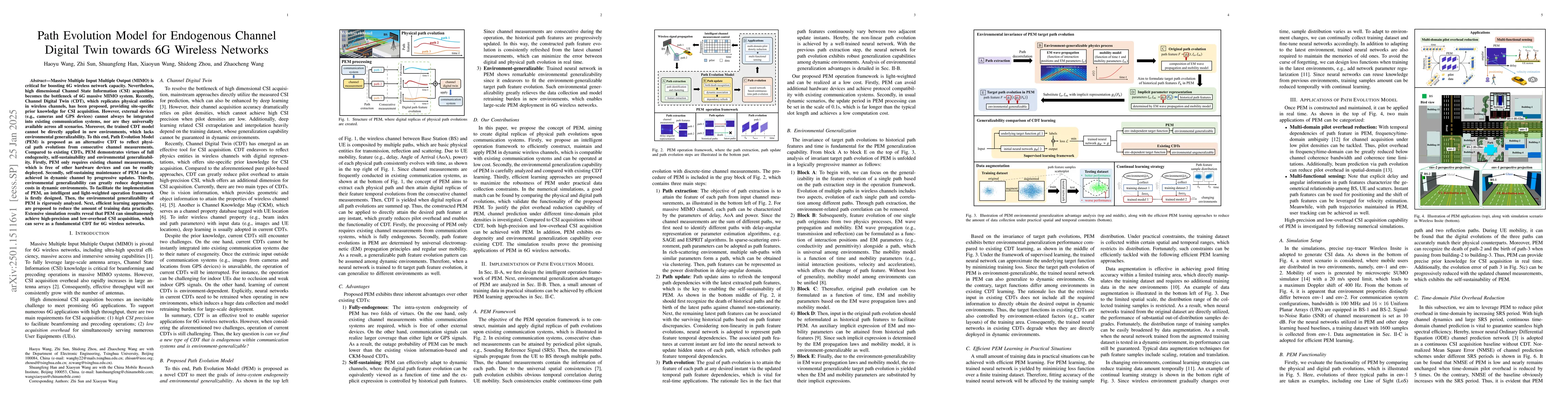 Thumbnail for Path Evolution Model for Endogenous Channel Digital Twin towards 6G
  Wireless Networks