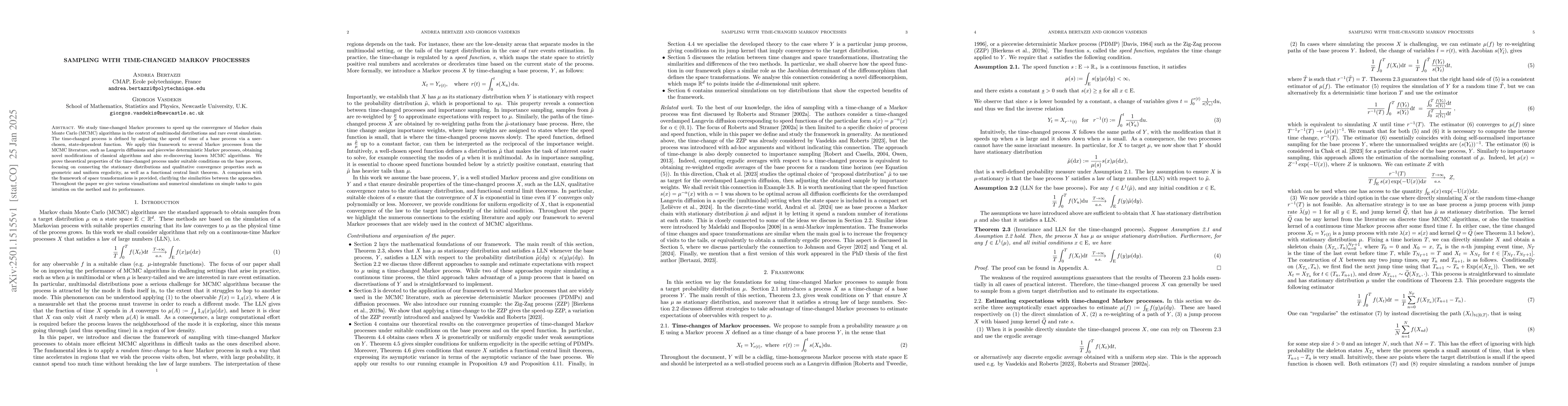 Thumbnail for Sampling with time-changed Markov processes