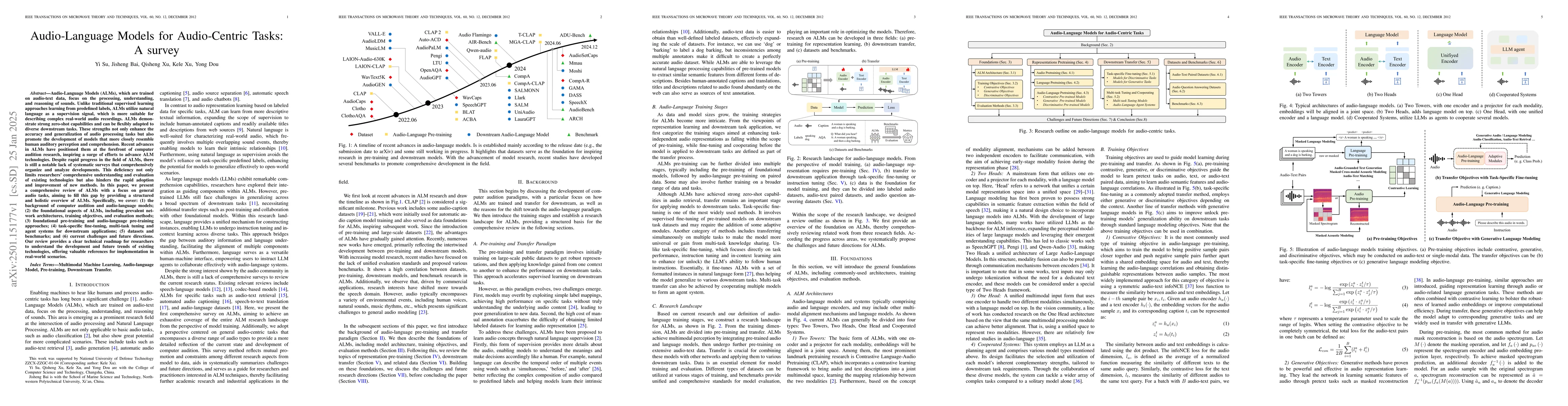 Thumbnail for Audio-Language Models for Audio-Centric Tasks: A survey