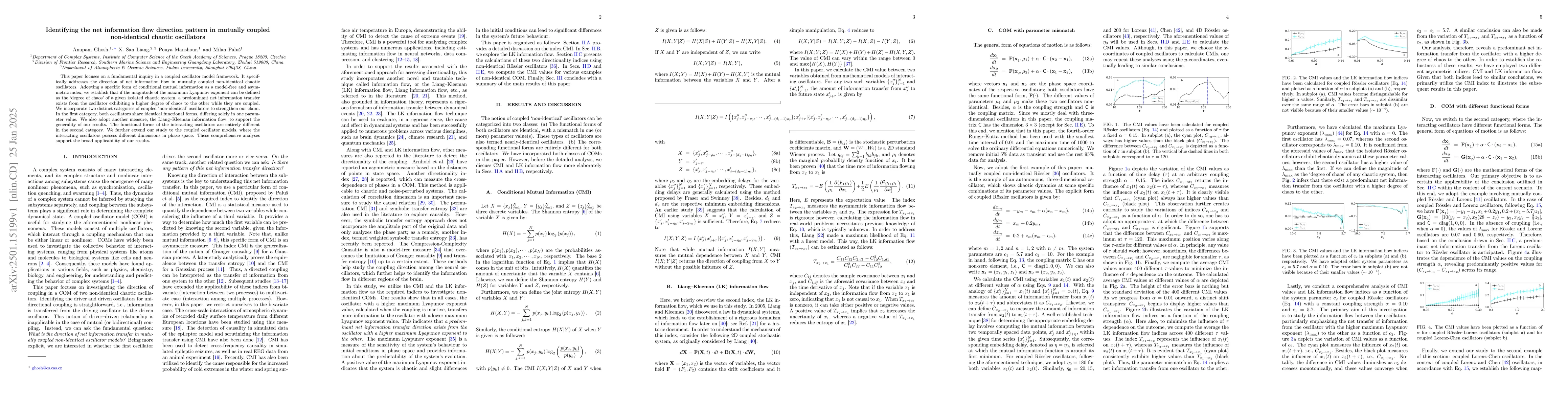 Thumbnail for Identifying the net information flow direction pattern in mutually
  coupled non-identical chaotic oscillators