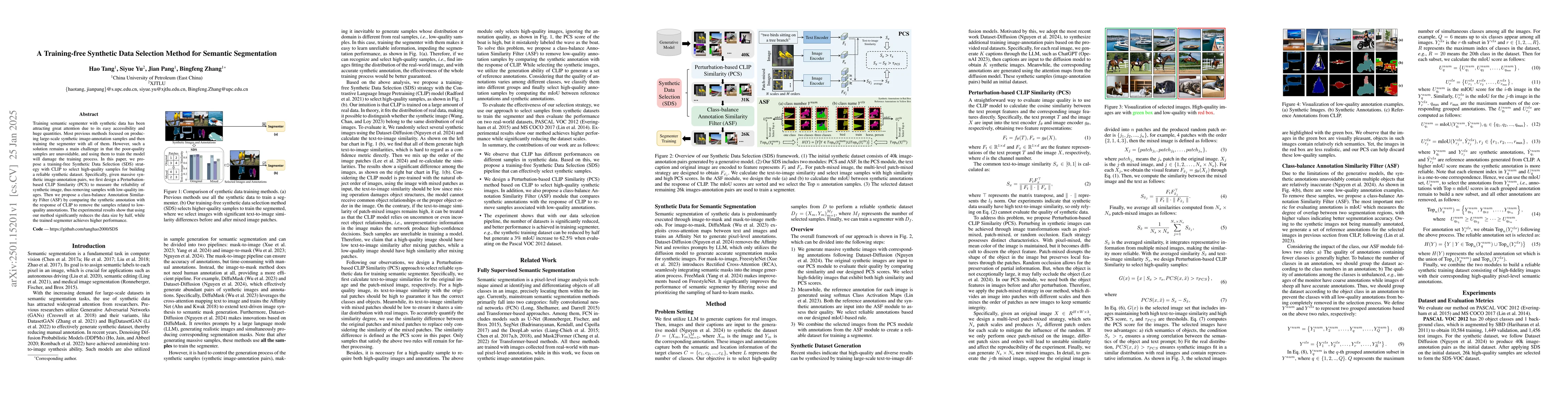 Thumbnail for A Training-free Synthetic Data Selection Method for Semantic
  Segmentation