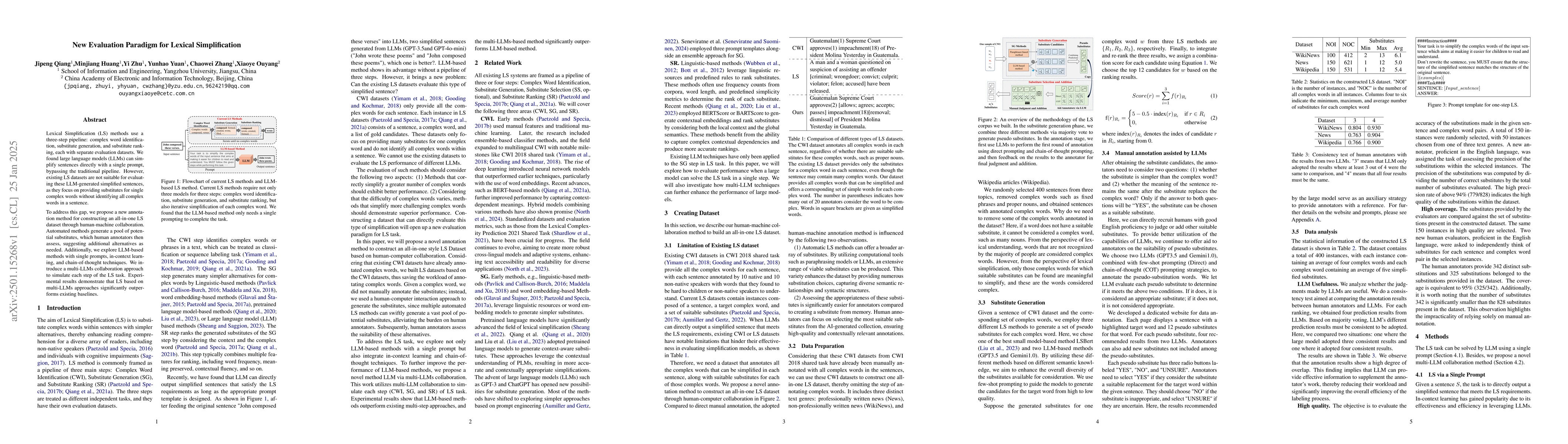 Thumbnail for New Evaluation Paradigm for Lexical Simplification