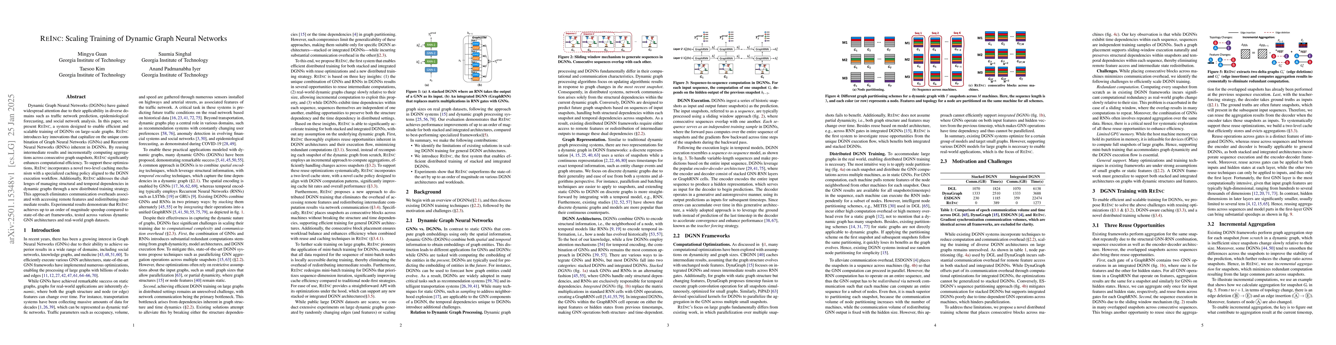 Thumbnail for ReInc: Scaling Training of Dynamic Graph Neural Networks