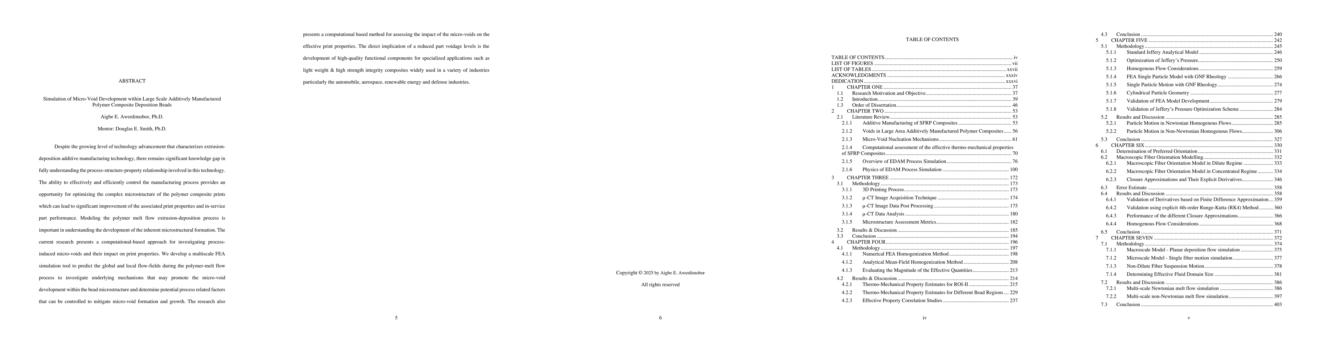 Thumbnail for Simulation of Micro-Void Development within Large Scale Additively
  Manufactured Polymer Composite Deposition Beads