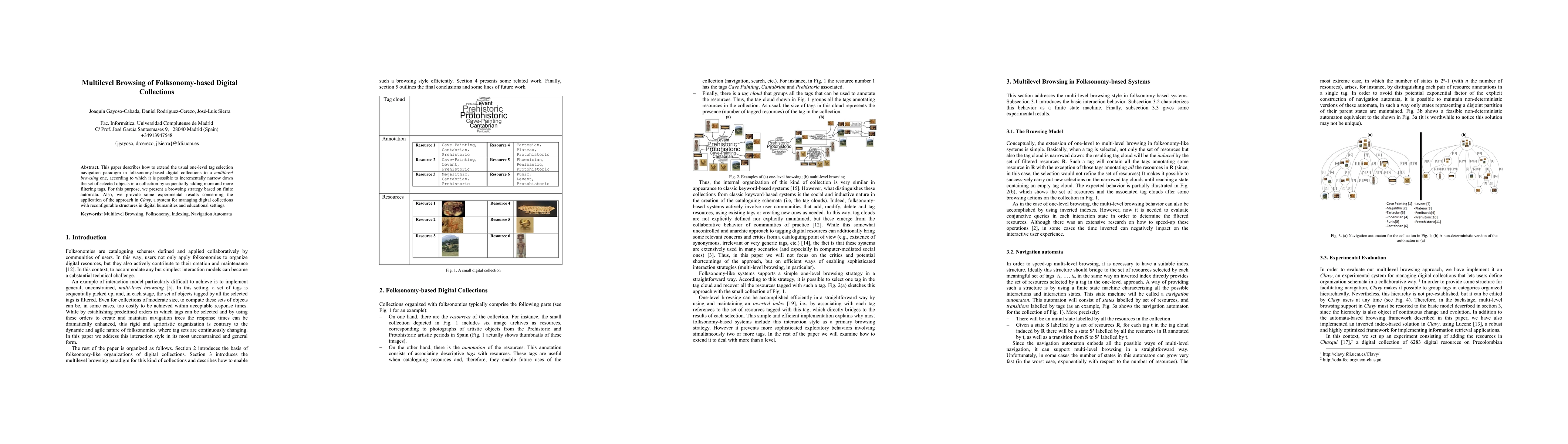 Thumbnail for Multilevel Browsing of Folksonomy-Based Digital Collections