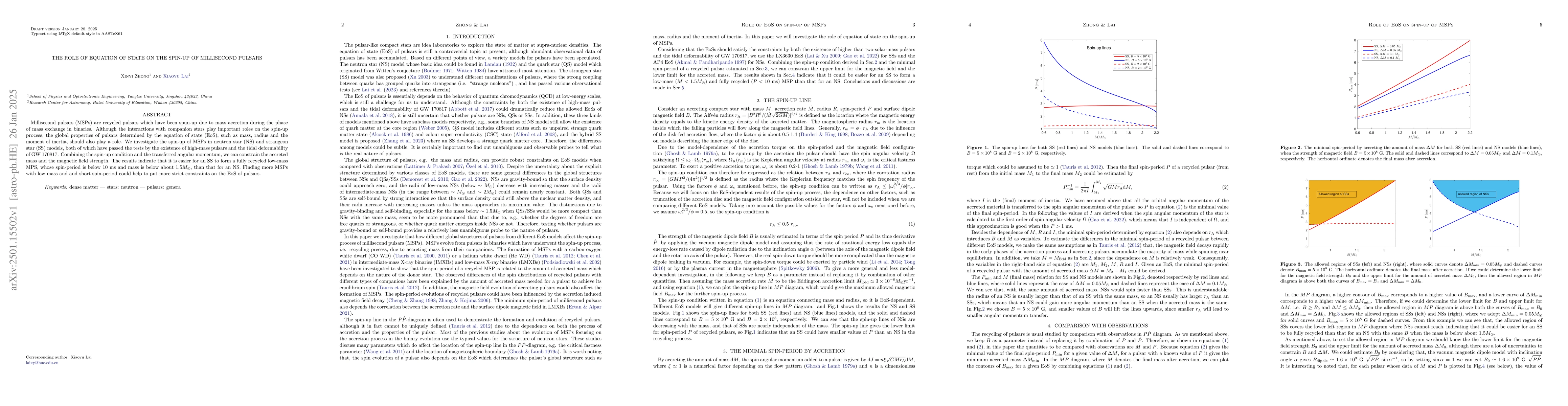 Thumbnail for The role of equation of state on the spin-up of millisecond pulsars