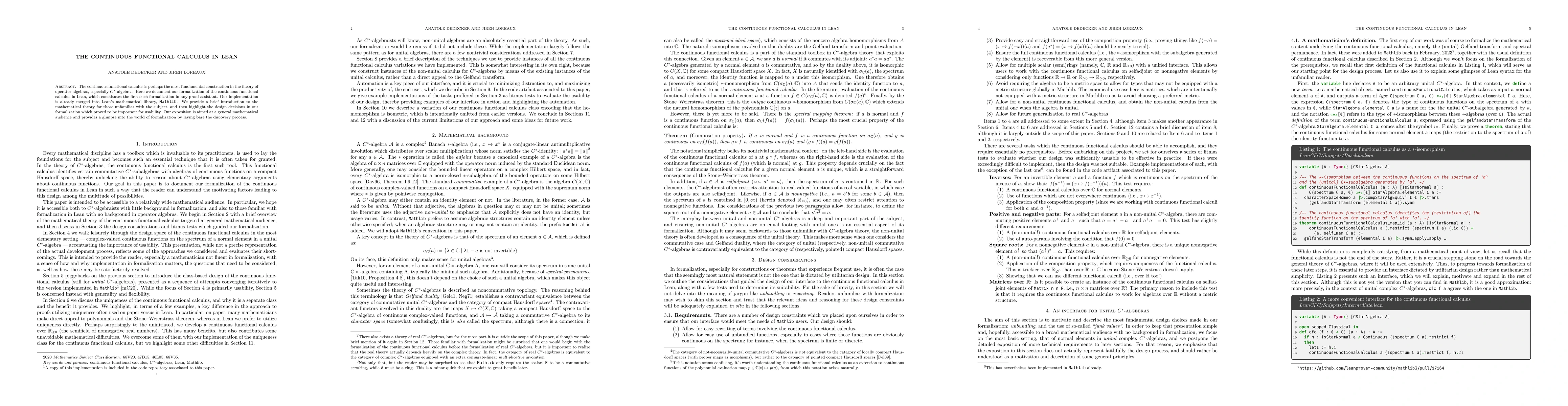 Thumbnail for The continuous functional calculus in Lean