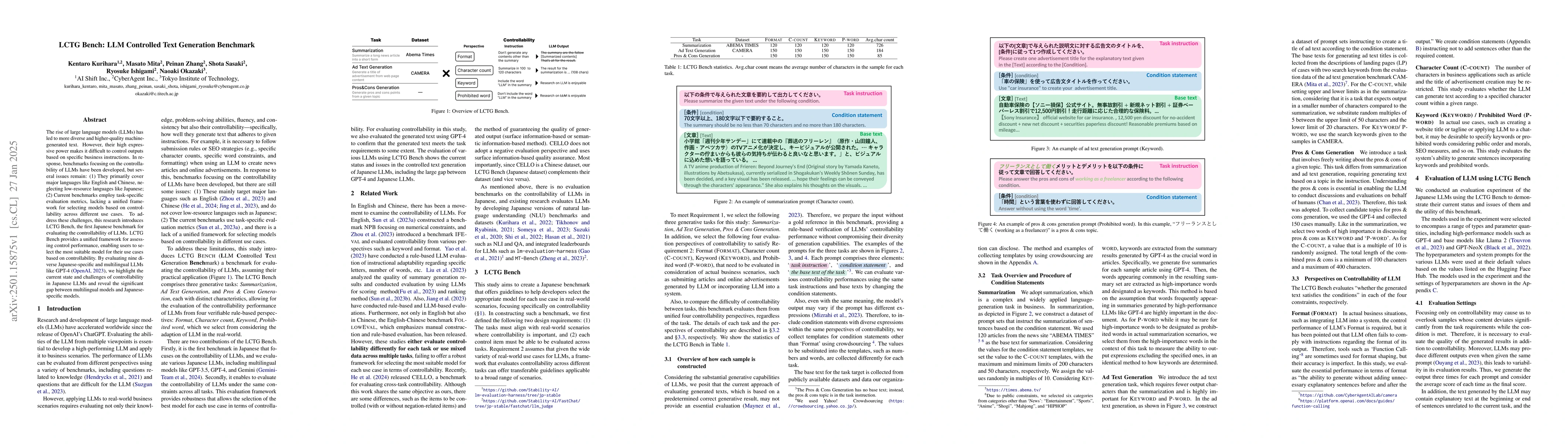 Thumbnail for LCTG Bench: LLM Controlled Text Generation Benchmark