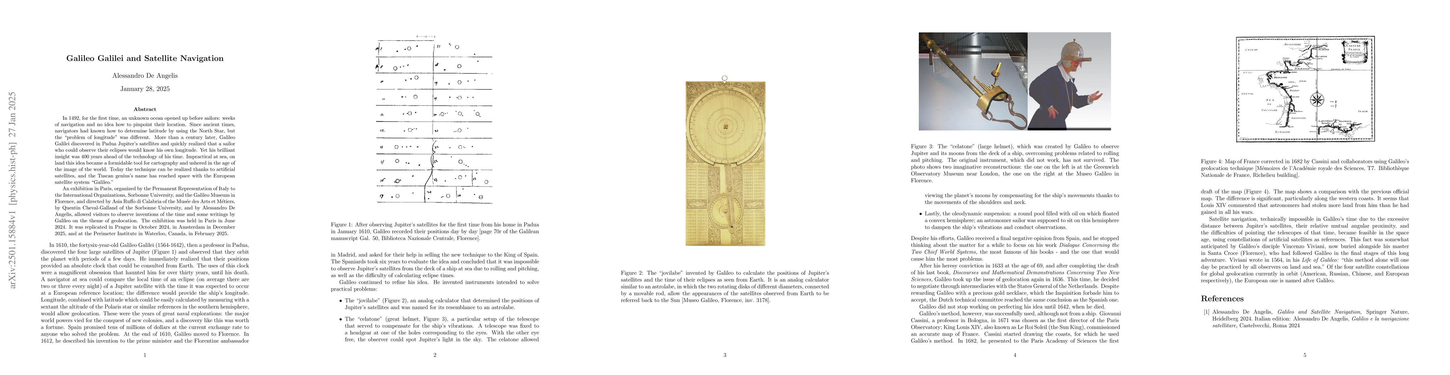 Thumbnail for Galileo Galilei and Satellite Navigation