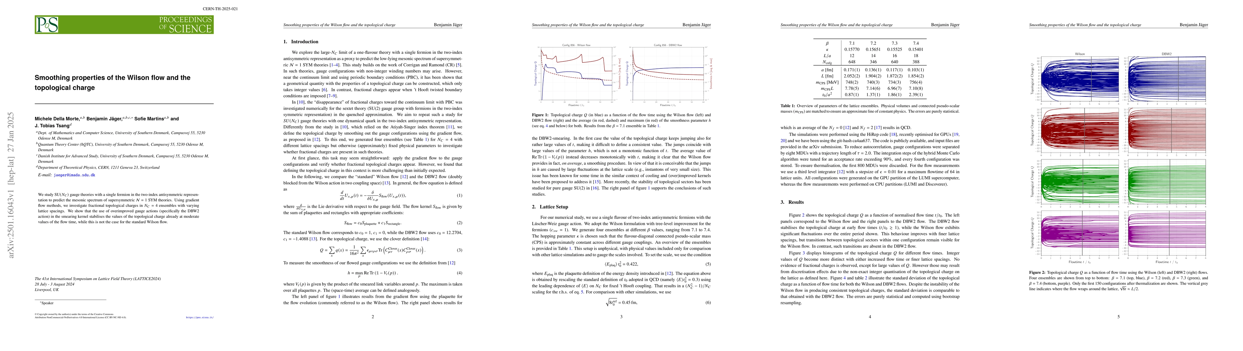 Thumbnail for Smoothing properties of the Wilson flow and the topological charge