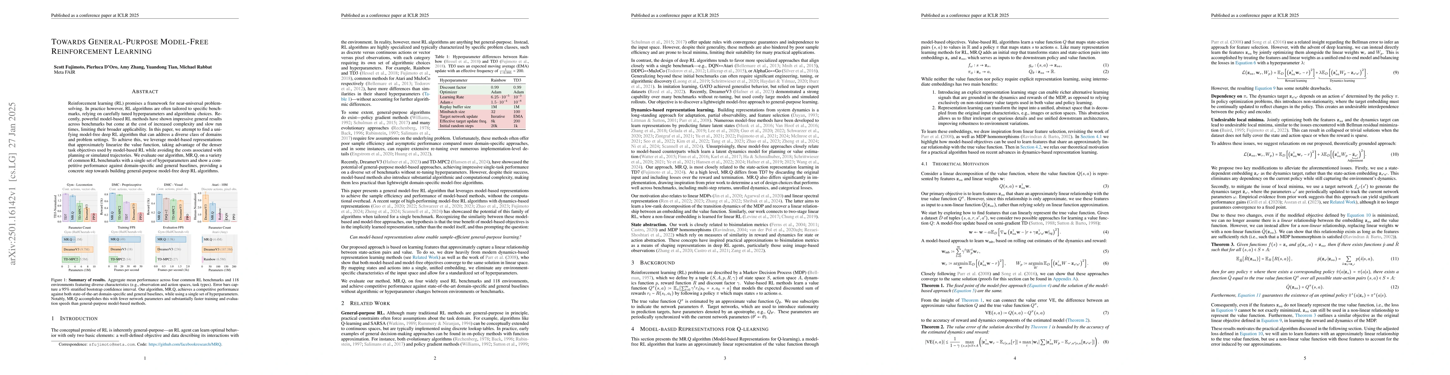 Thumbnail for Towards General-Purpose Model-Free Reinforcement Learning