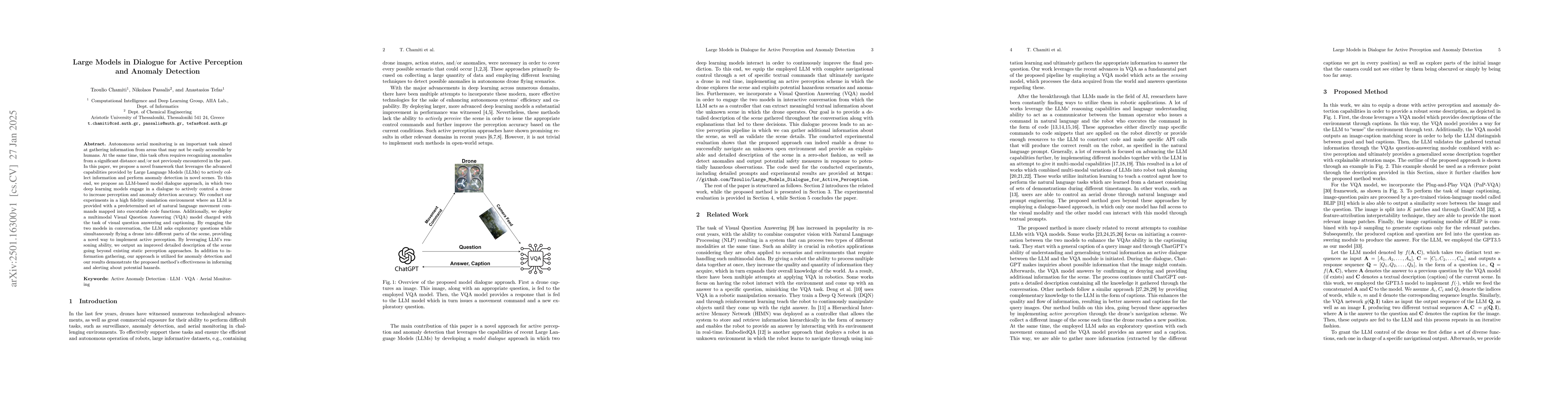 Thumbnail for Large Models in Dialogue for Active Perception and Anomaly Detection