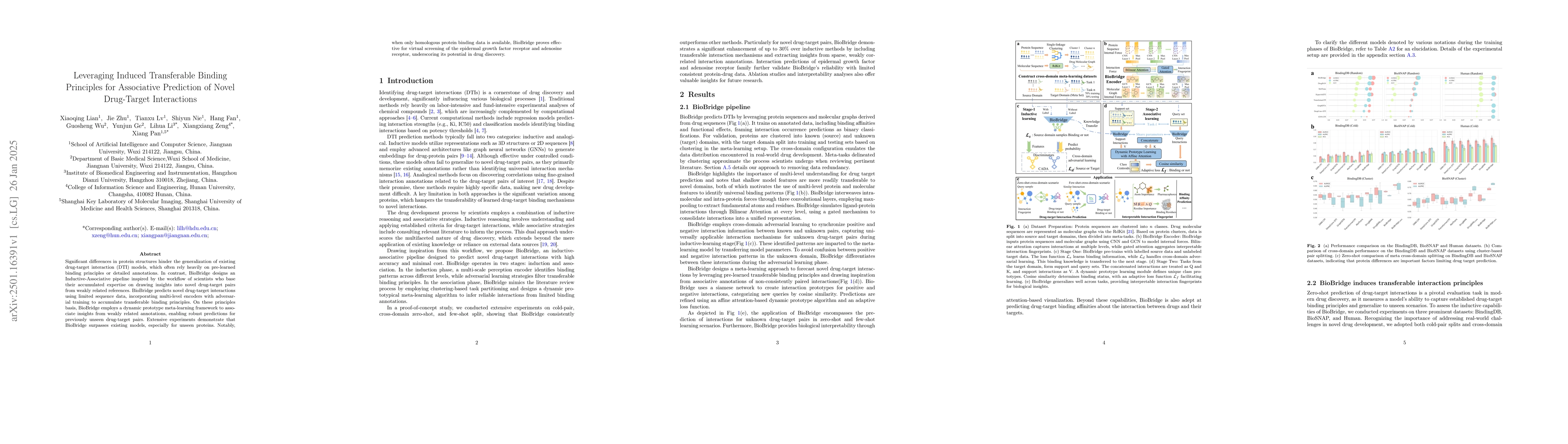 Thumbnail for Leveraging Induced Transferable Binding Principles for Associative
  Prediction of Novel Drug-Target Interactions