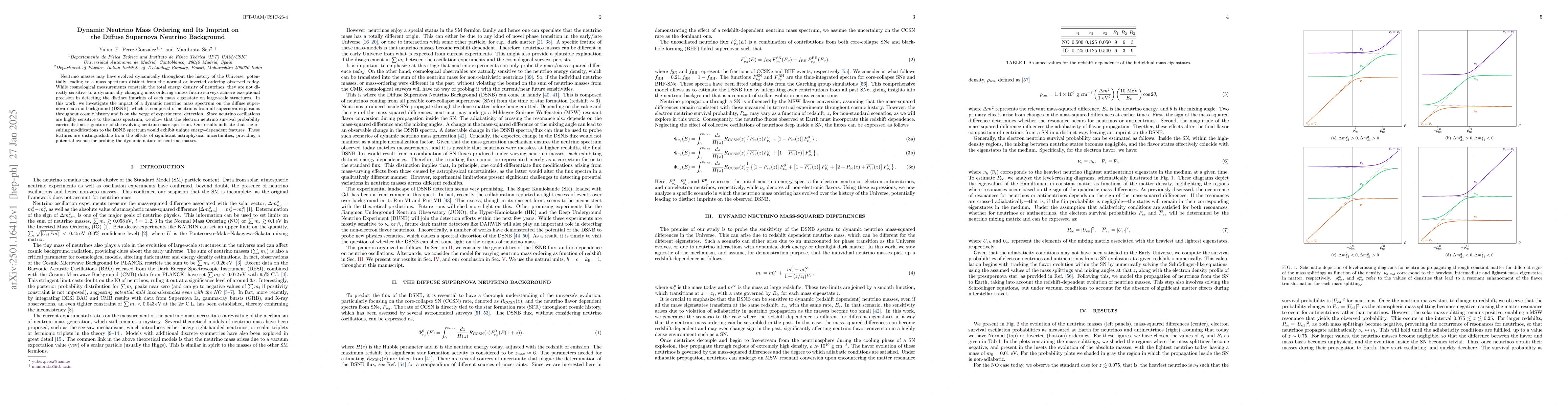 Thumbnail for Dynamic Neutrino Mass Ordering and Its Imprint on the Diffuse Supernova
  Neutrino Background