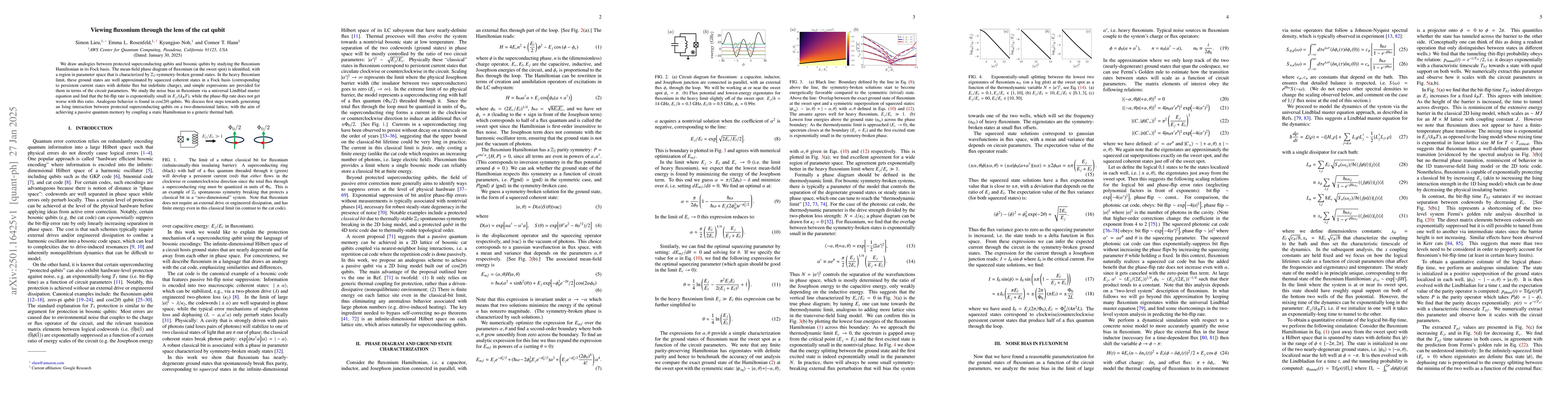 Thumbnail for Viewing fluxonium through the lens of the cat qubit