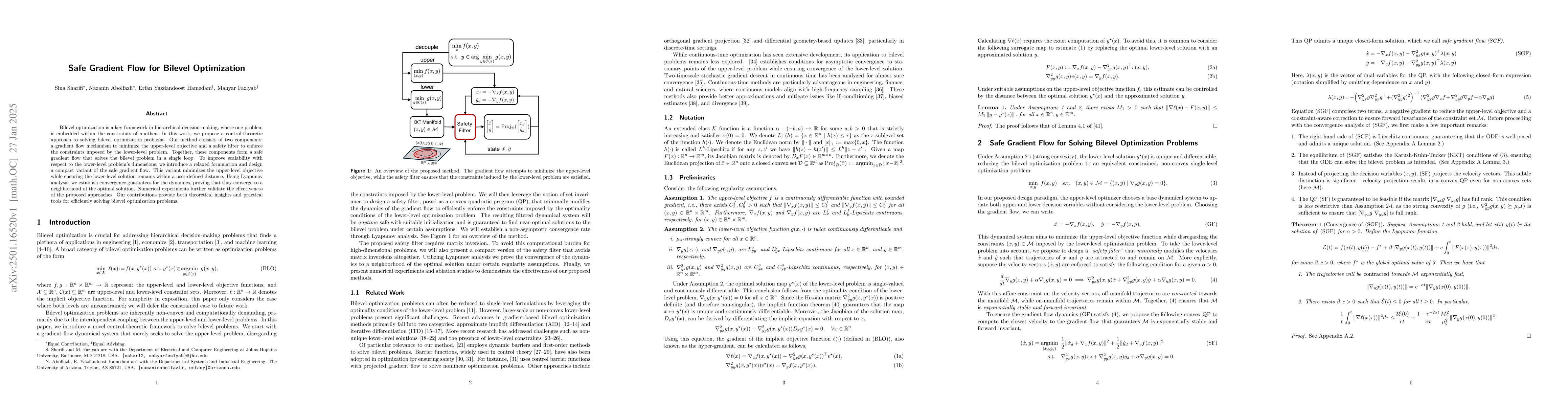 Thumbnail for Safe Gradient Flow for Bilevel Optimization