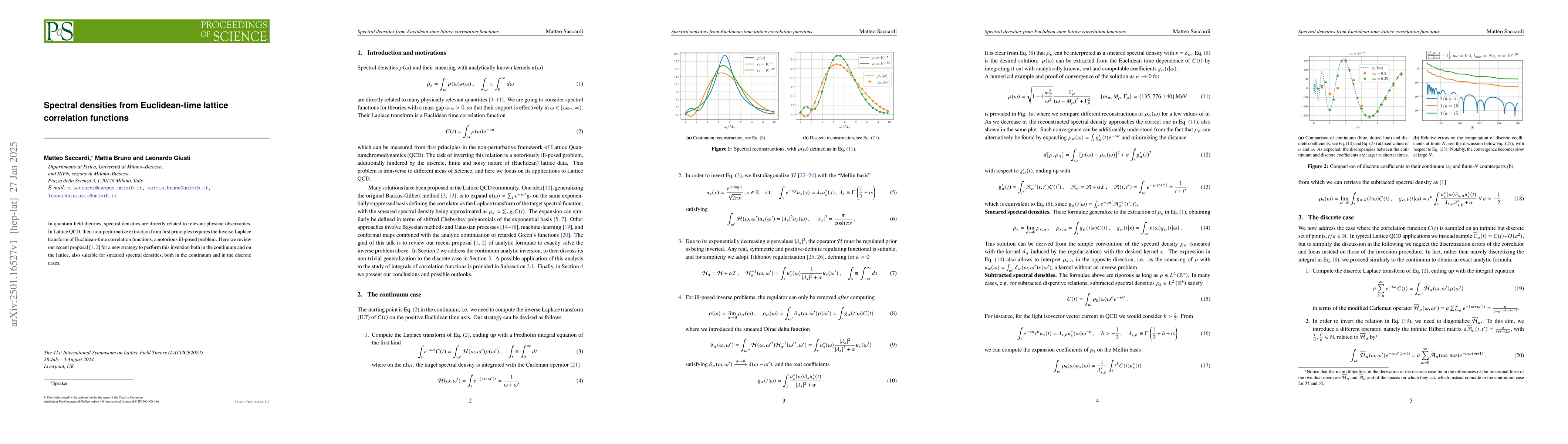 Thumbnail for Spectral densities from Euclidean-time lattice correlation functions