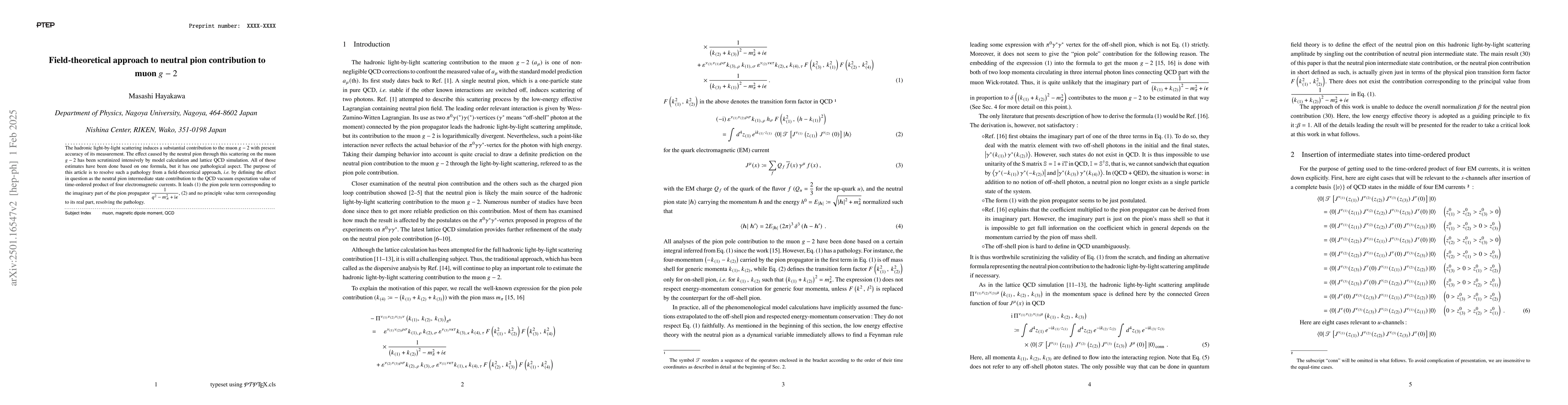 Thumbnail for Field-theoretical approach to neutral pion contribution to muon $g-2$