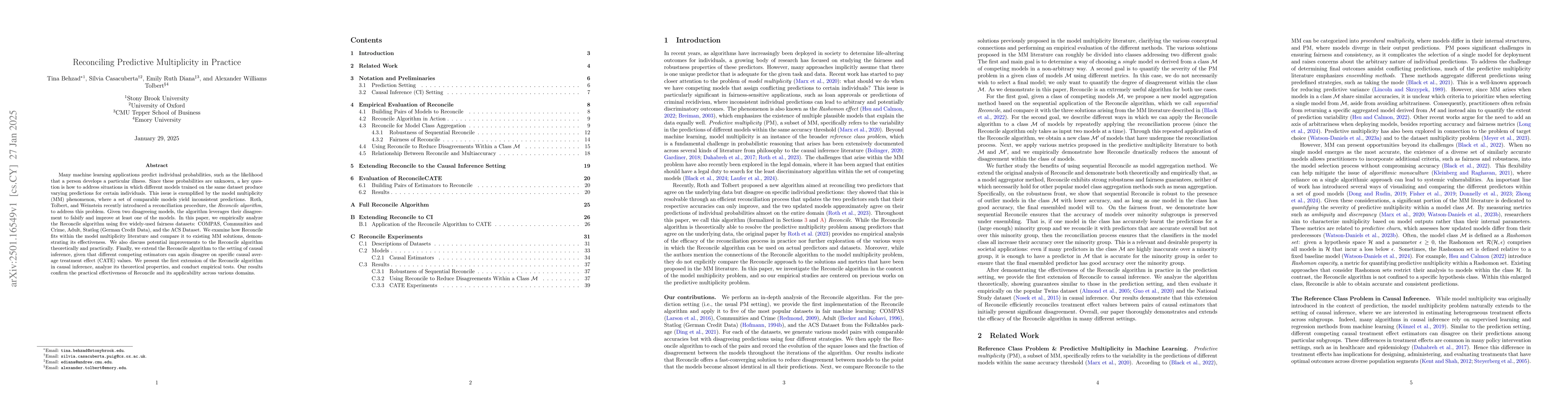 Thumbnail for Reconciling Predictive Multiplicity in Practice