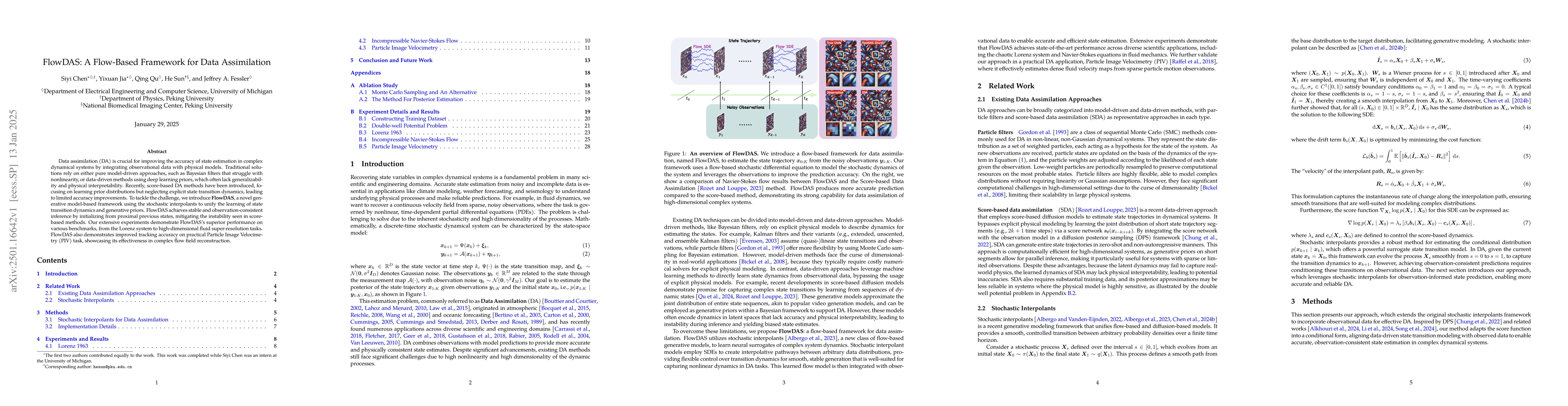 Thumbnail for FlowDAS: A Flow-Based Framework for Data Assimilation