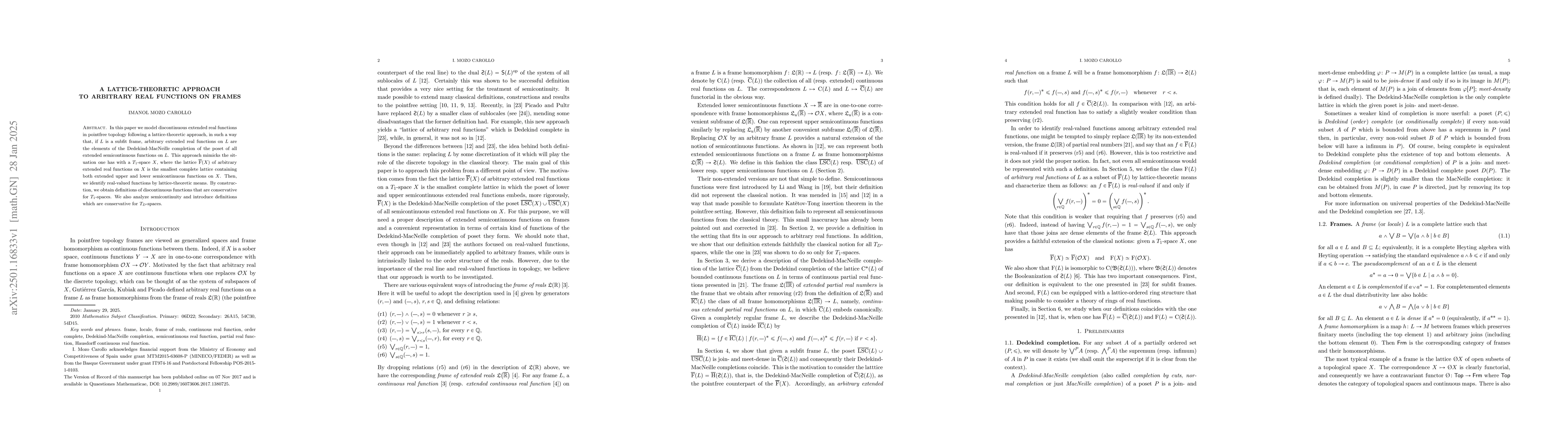 Thumbnail for A lattice-theoretic approach to arbitrary real functions on frames
