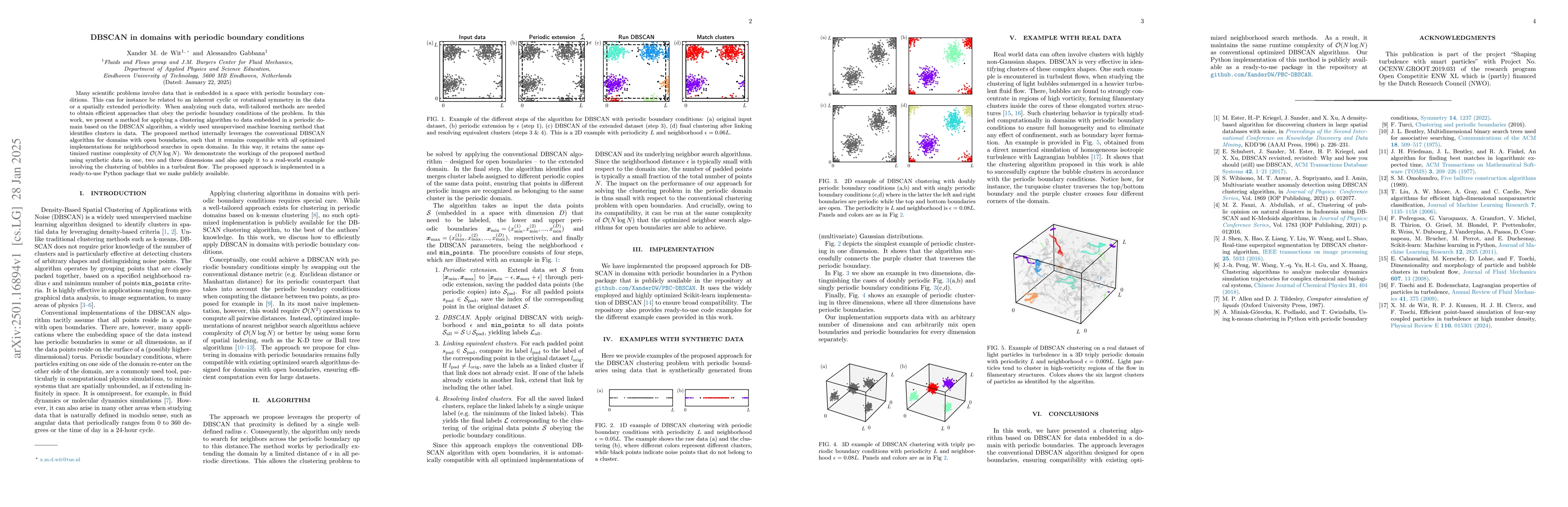 Thumbnail for DBSCAN in domains with periodic boundary conditions