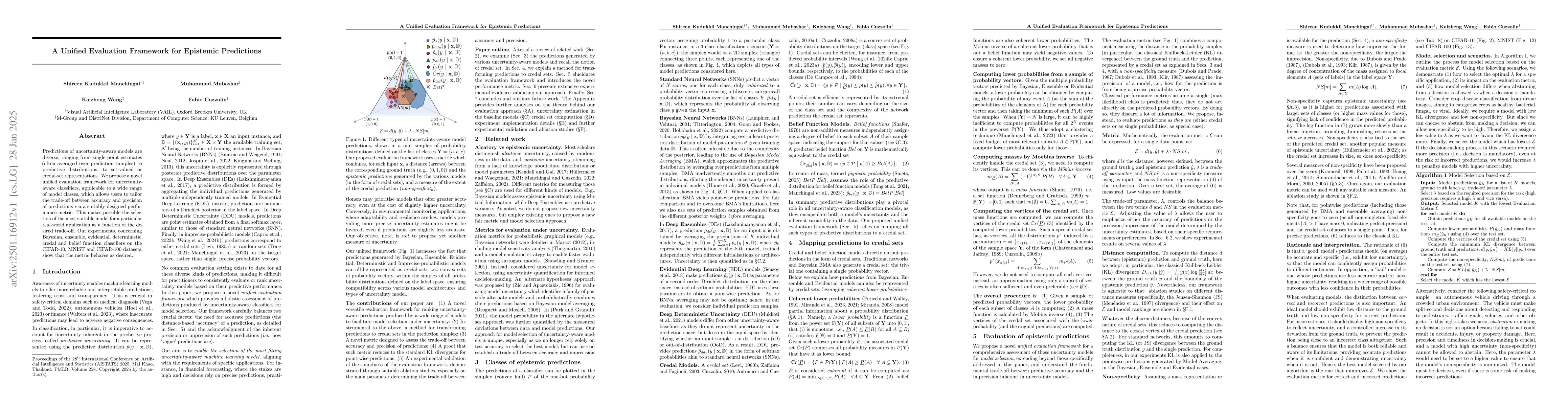 Thumbnail for A Unified Evaluation Framework for Epistemic Predictions