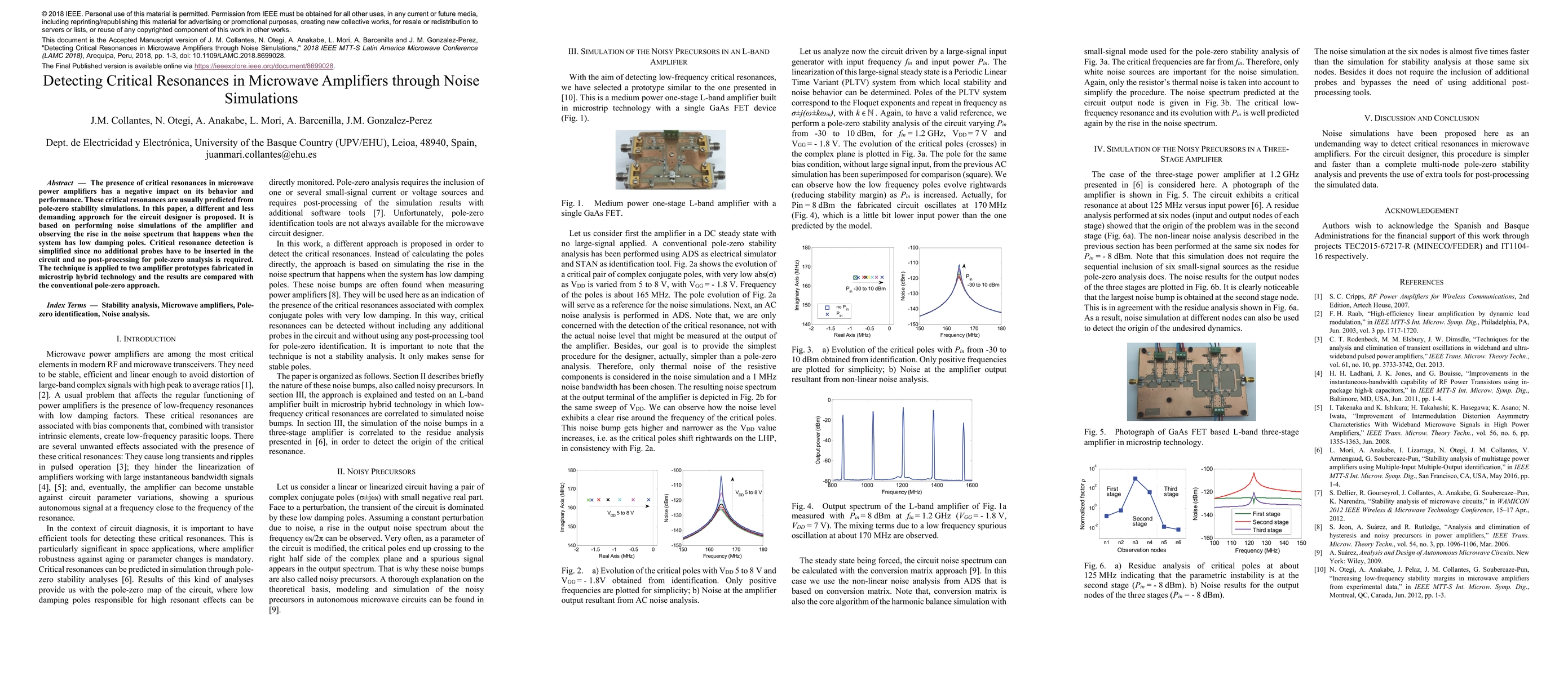 Thumbnail for Detecting Critical Resonances in Microwave Amplifiers through Noise
  Simulations