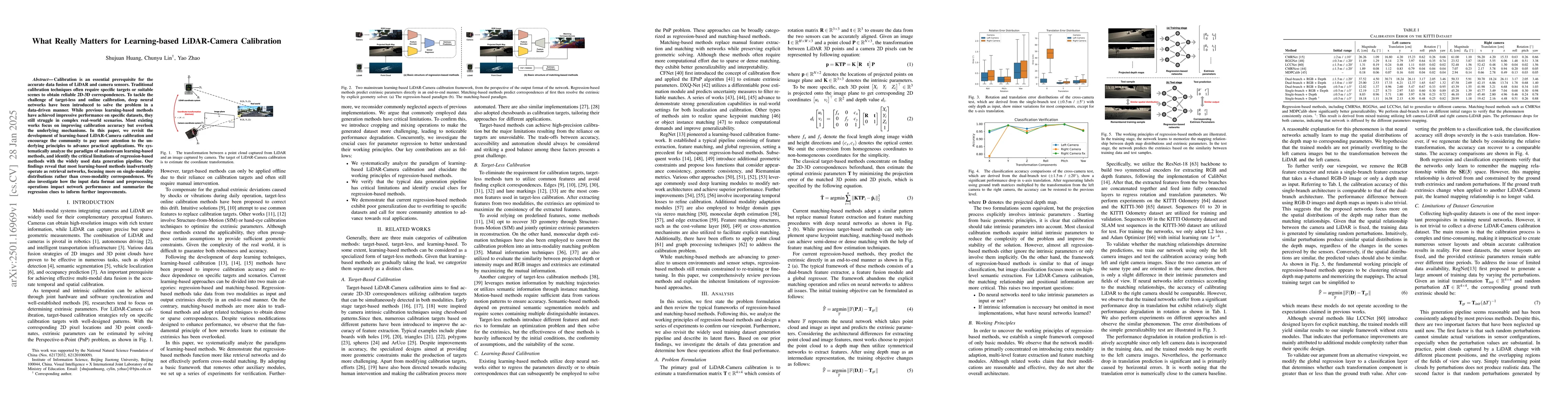 Thumbnail for What Really Matters for Learning-based LiDAR-Camera Calibration