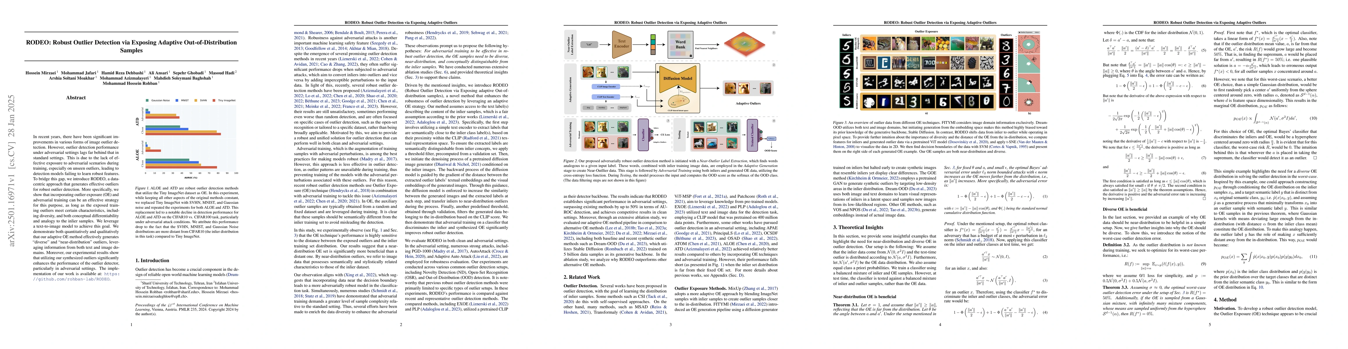 Thumbnail for RODEO: Robust Outlier Detection via Exposing Adaptive
  Out-of-Distribution Samples