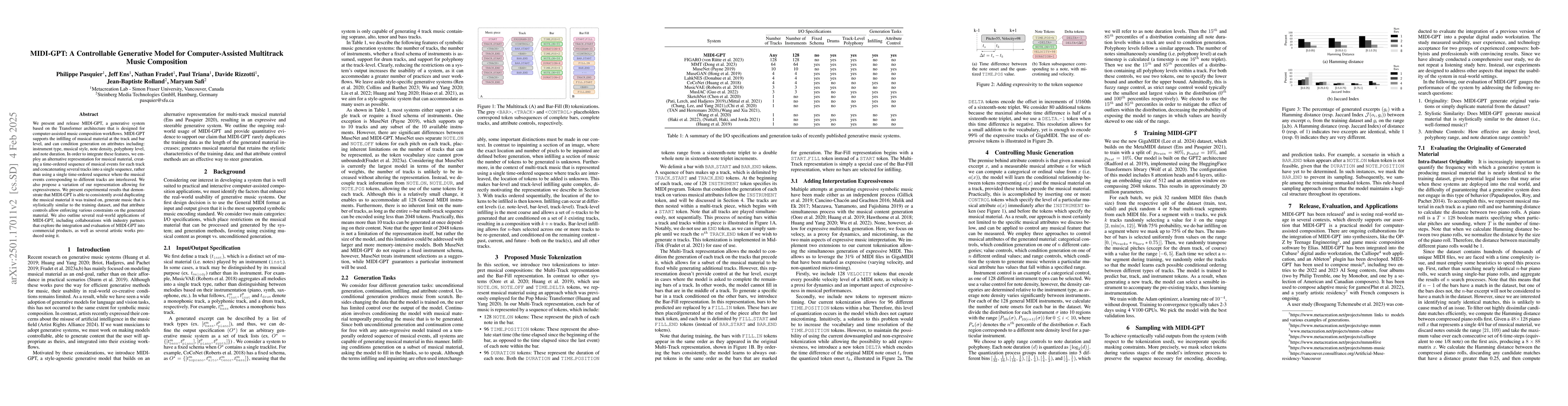 Thumbnail for MIDI-GPT: A Controllable Generative Model for Computer-Assisted
  Multitrack Music Composition