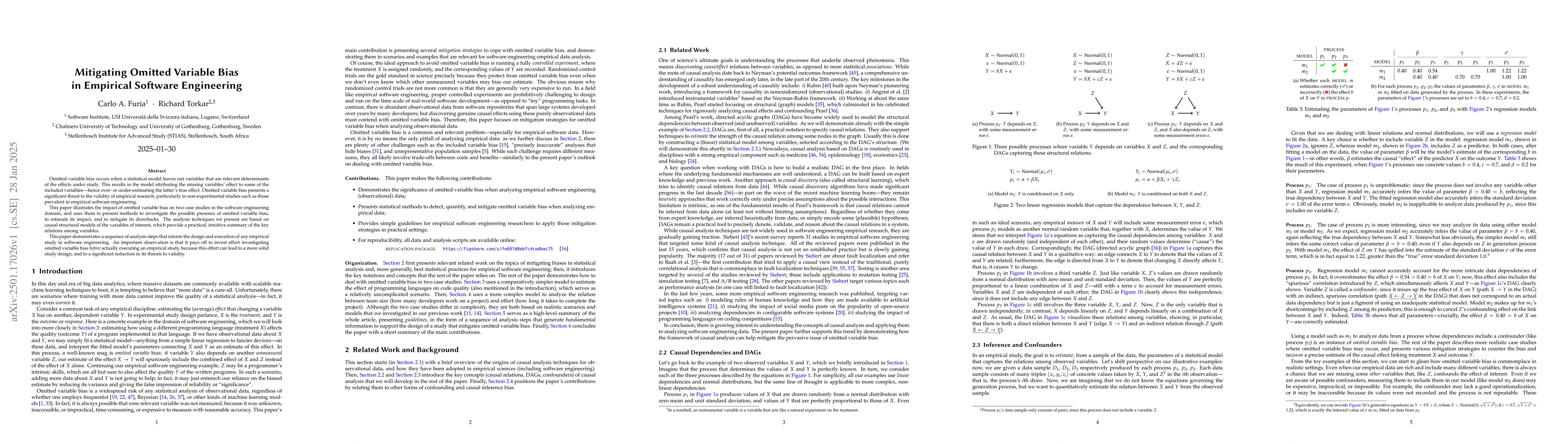 Thumbnail for Mitigating Omitted Variable Bias in Empirical Software Engineering