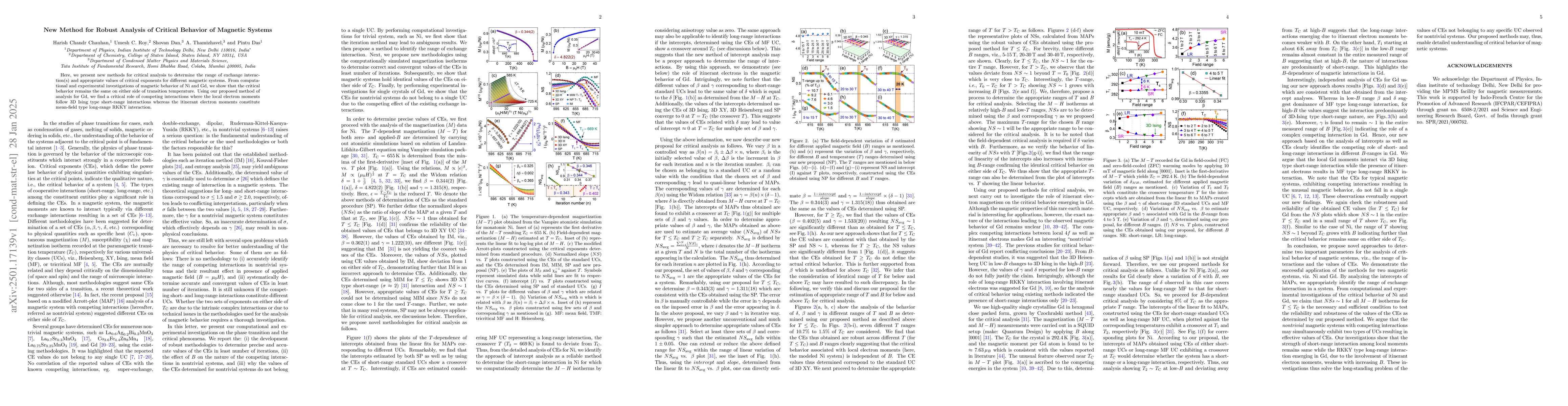Thumbnail for New Method for Robust Critical Analysis of Magnetic Systems