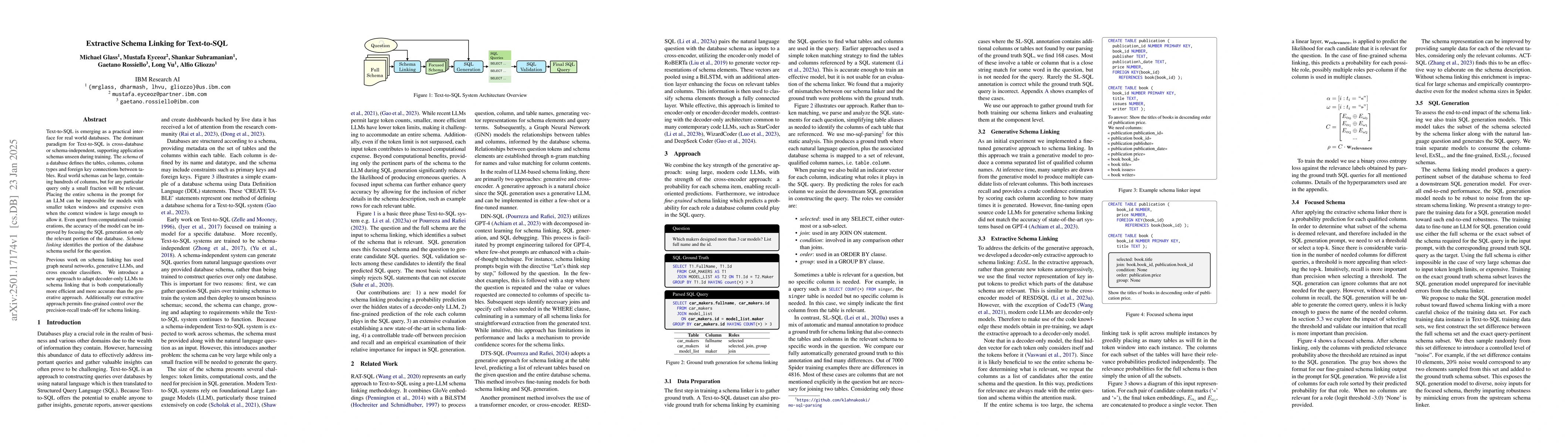 Thumbnail for Extractive Schema Linking for Text-to-SQL