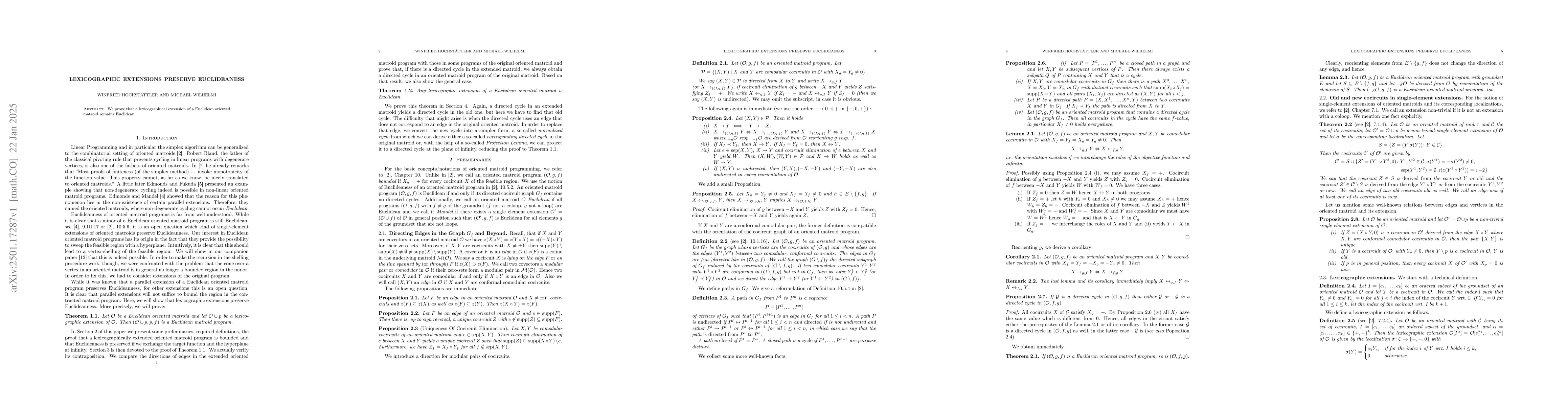 Thumbnail for Lexicographic Extensions preserve Euclideaness