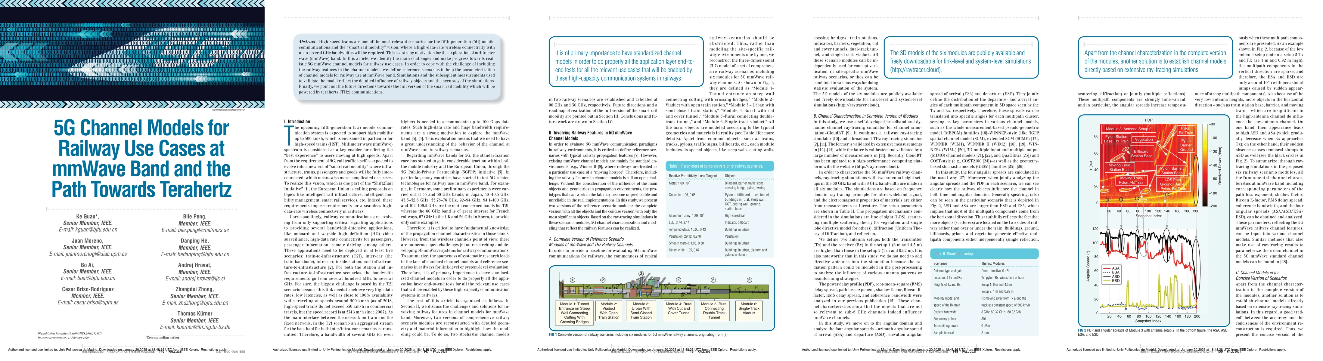 Thumbnail for 5G Channel Models for Railway Use Cases at mmWave Band and the Path
  Towards Terahertz