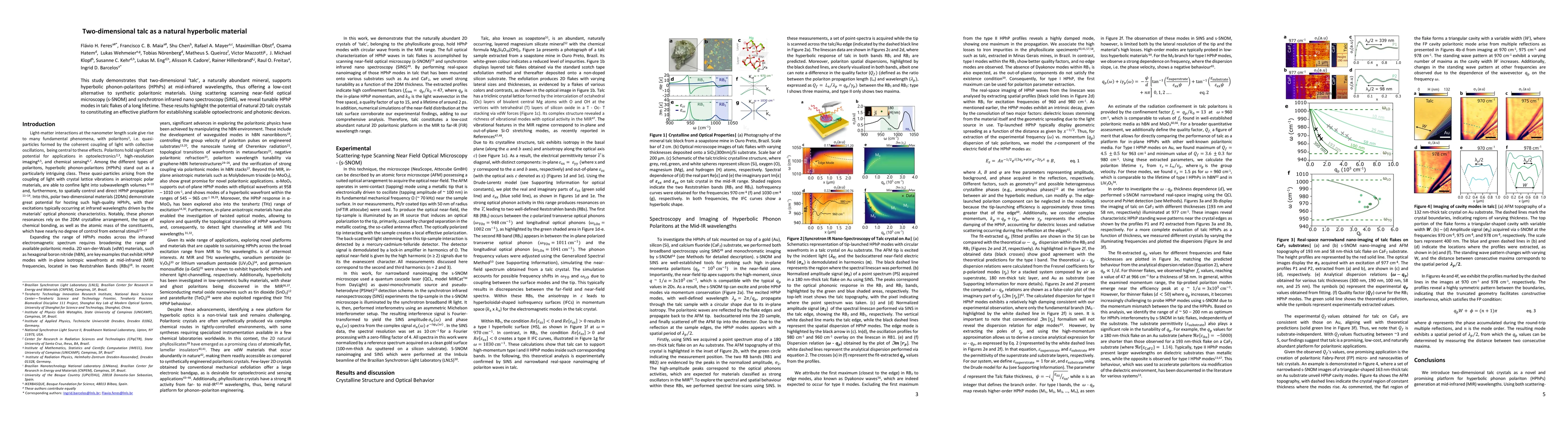 Thumbnail for Two-dimensional talc as a natural hyperbolic material