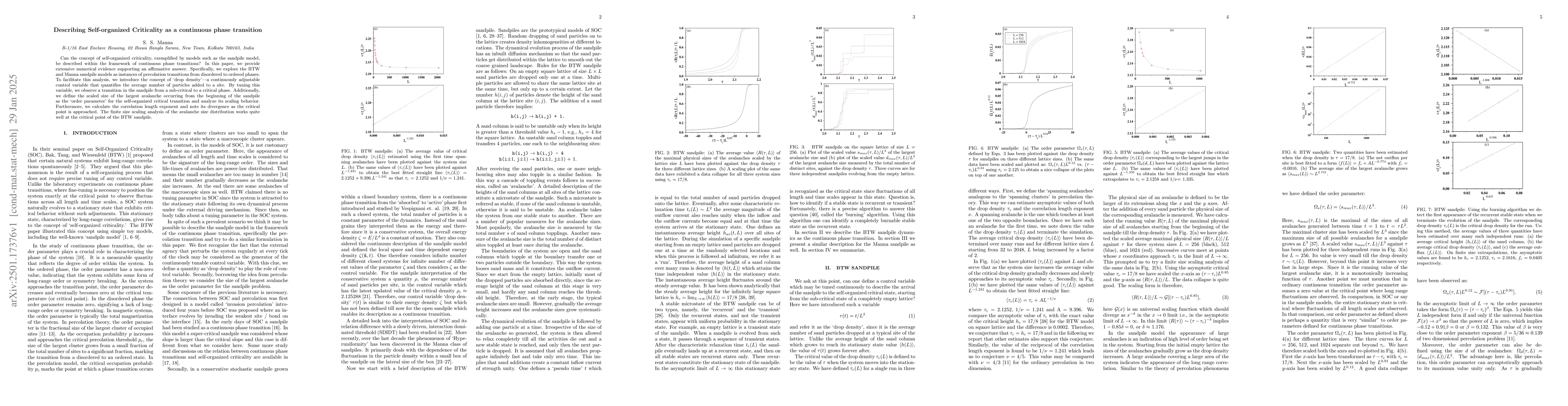 Thumbnail for Describing Self-organized Criticality as a continuous phase transition