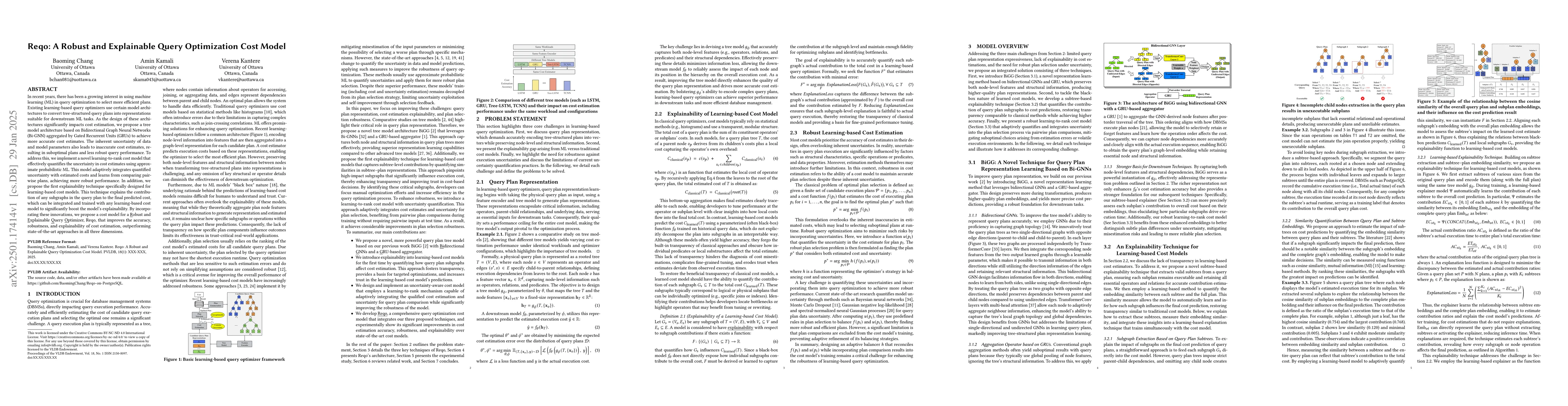 Thumbnail for Reqo: A Robust and Explainable Query Optimization Cost Model