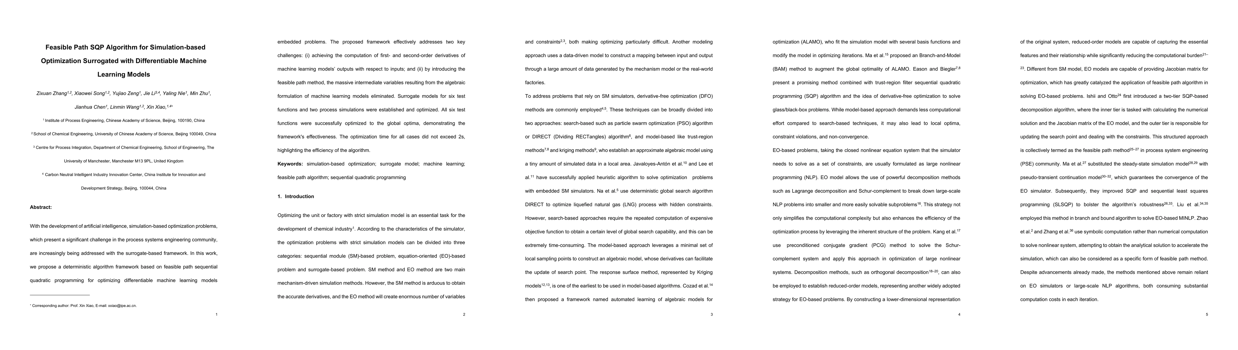 Thumbnail for Feasible Path SQP Algorithm for Simulation-based Optimization Surrogated
  with Differentiable Machine Learning Models