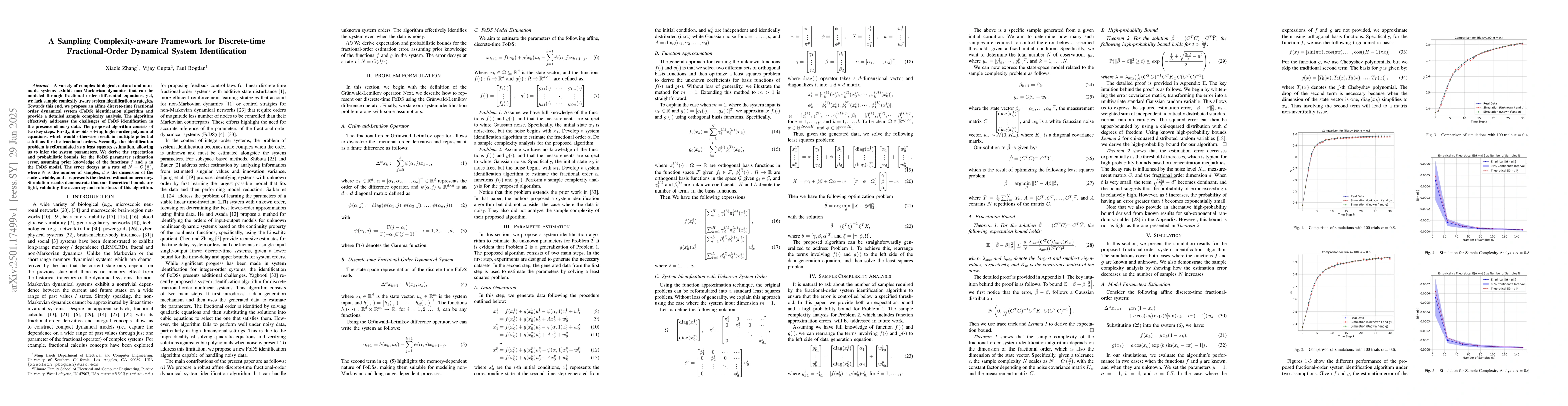 Thumbnail for A Sampling Complexity-aware Framework for Discrete-time Fractional-Order
  Dynamical System Identification