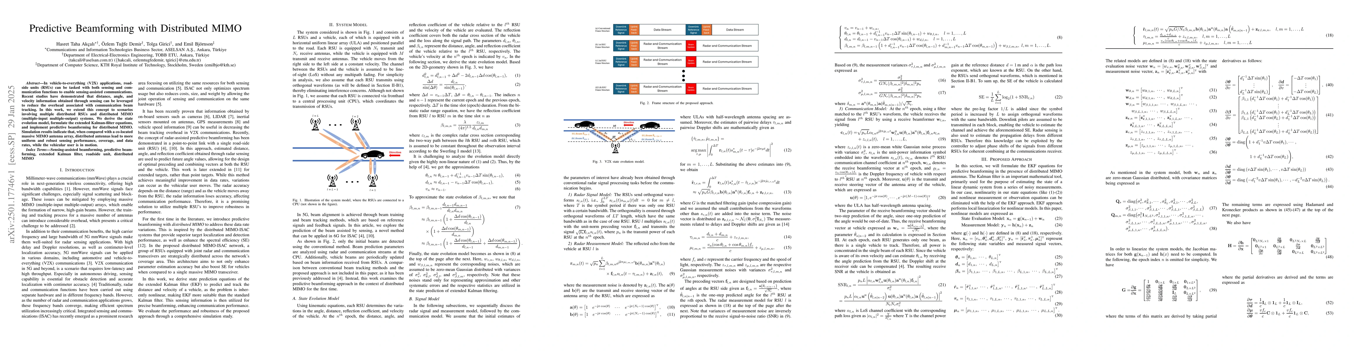 Thumbnail for Predictive Beamforming with Distributed MIMO