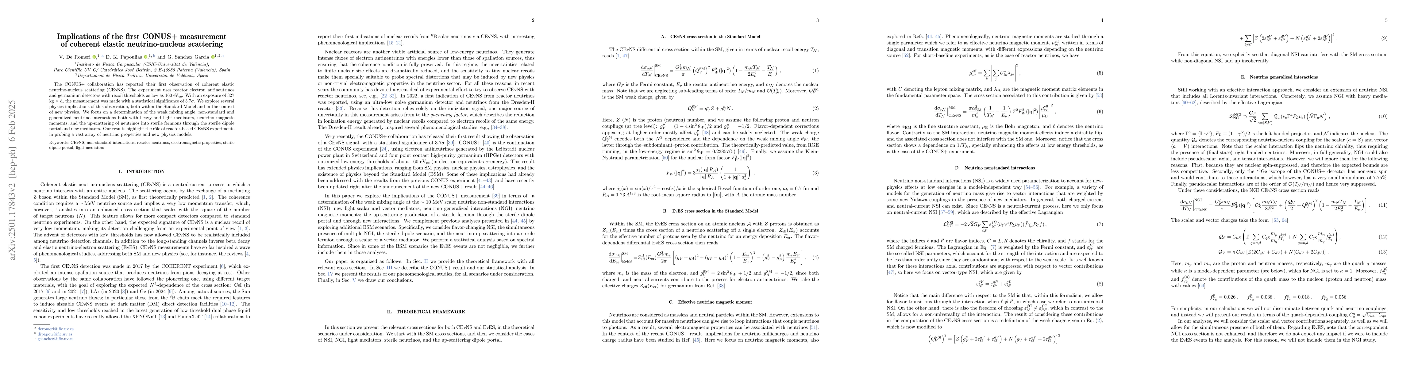 Thumbnail for Implications of the first CONUS+ measurement of coherent elastic
  neutrino-nucleus scattering