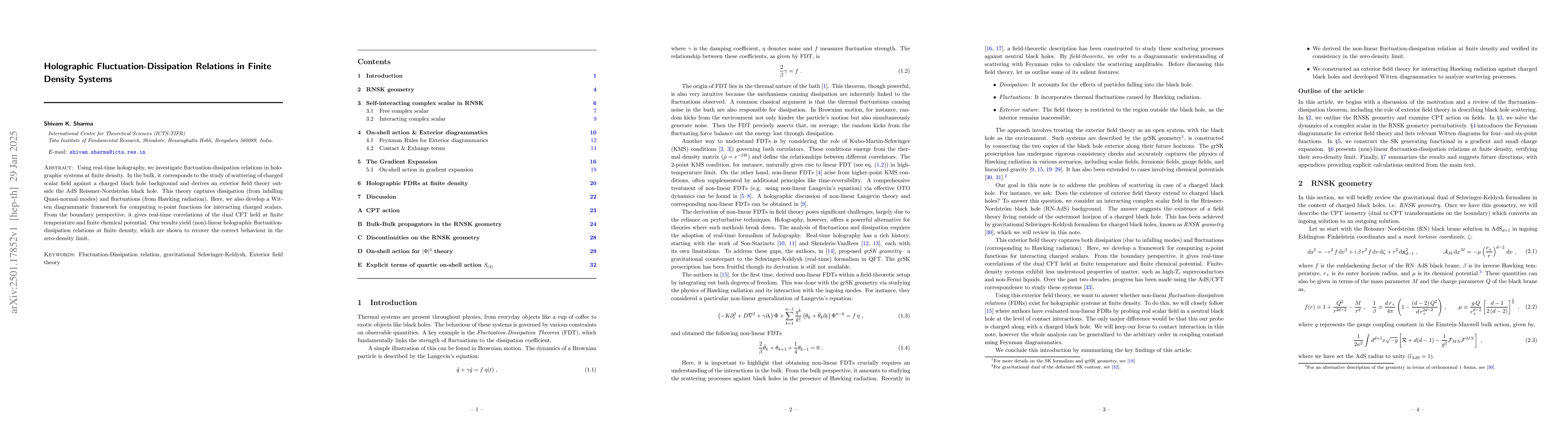 Thumbnail for Holographic Fluctuation-Dissipation Relations in Finite Density Systems