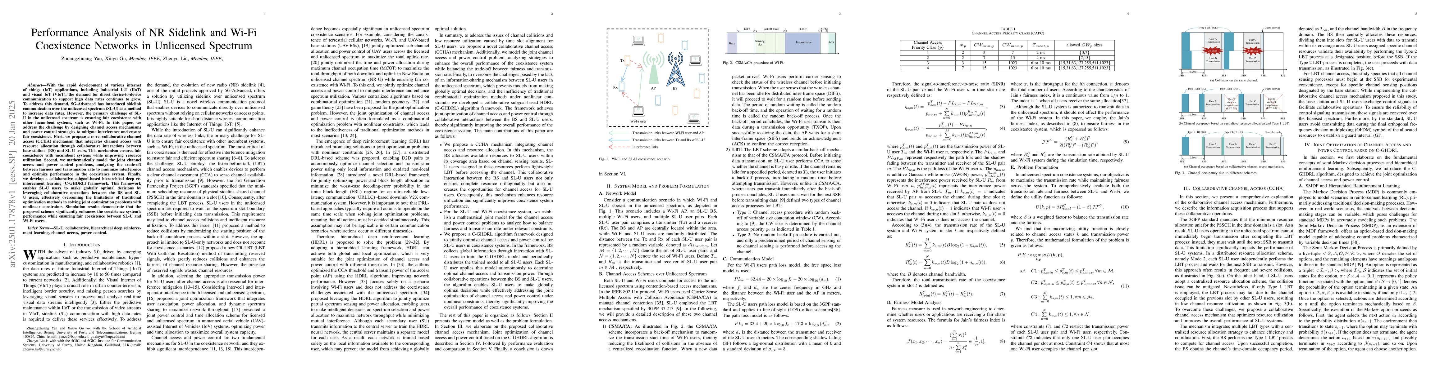 Thumbnail for Performance Analysis of NR Sidelink and Wi-Fi Coexistence Networks in
  Unlicensed Spectrum