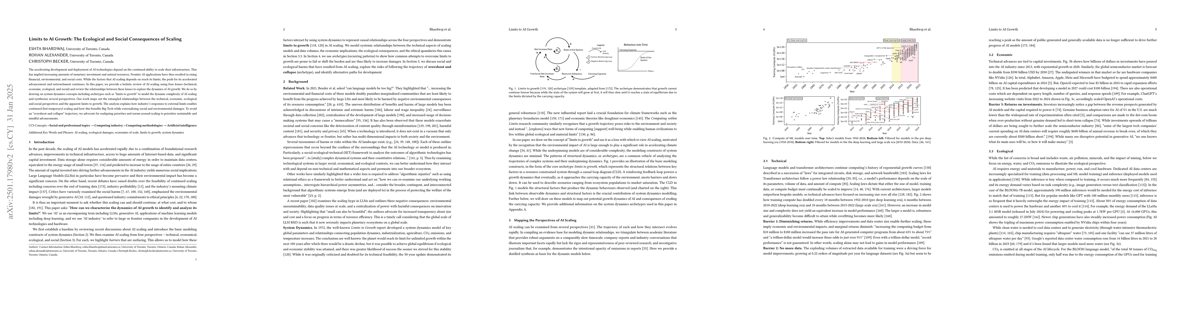 Thumbnail for Limits to AI Growth: The Ecological and Social Consequences of Scaling