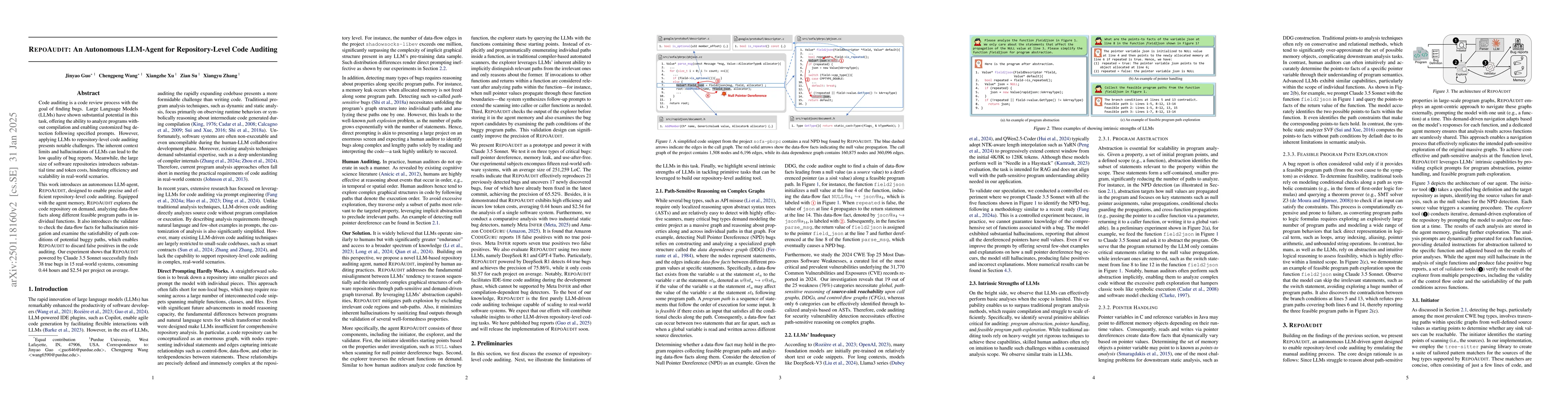 Thumbnail for RepoAudit: An Autonomous LLM-Agent for Repository-Level Code Auditing