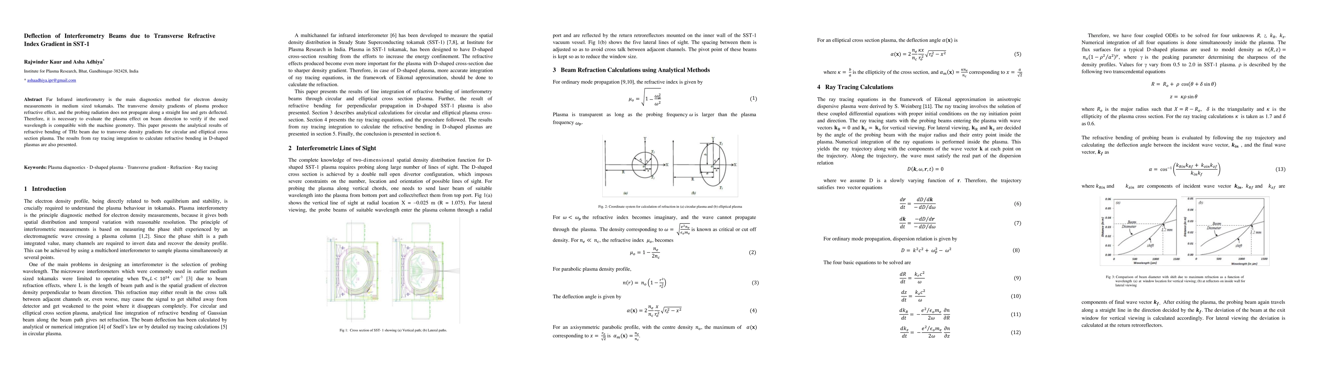 Thumbnail for Deflection of Interferometry Beams due to Transverse Refractive Index
  Gradient in SST-1