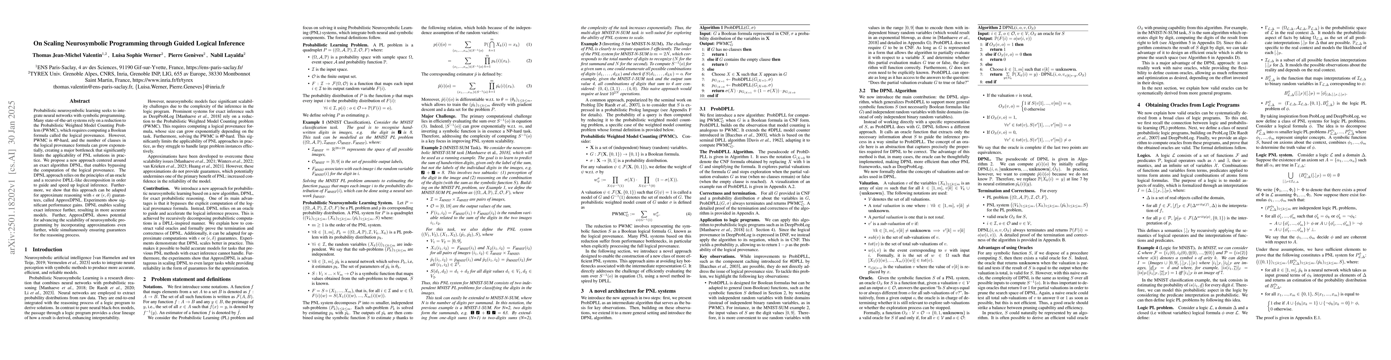 Thumbnail for On Scaling Neurosymbolic Programming through Guided Logical Inference